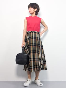 naoさん（レディース・163cm）の春コーディネート