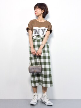 naoさん（レディース・163cm）の春コーディネート