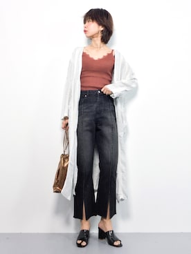 naoさん（レディース・163cm）の春コーディネート