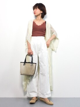 naoさん（レディース・163cm）の春コーディネート