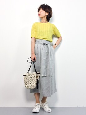 naoさん（レディース・163cm）の春コーディネート