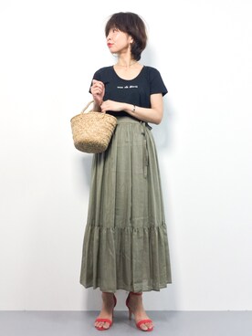 naoさん（レディース・163cm）の春コーディネート