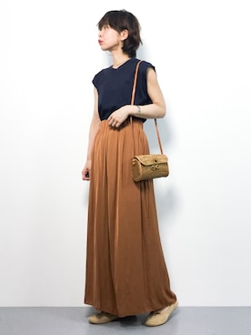 naoさん（レディース・163cm）の春コーディネート