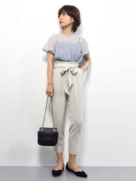 naoさん（レディース・163cm）の春コーディネート