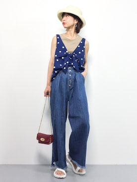 naoさん（レディース・163cm）の春コーディネート