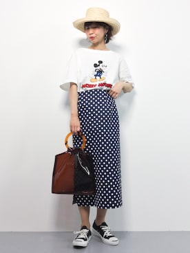 naoさん（レディース・163cm）の春コーディネート