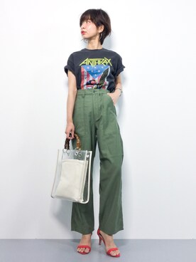 naoさん（レディース・163cm）の夏コーディネート