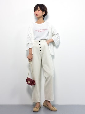 naoさん（レディース・163cm）の夏コーディネート
