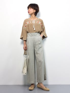 naoさん(レディース・163cm)の夏コーディネート