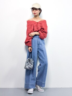 naoさん（レディース・163cm）の夏コーディネート