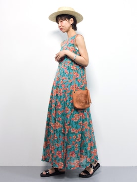 naoさん(レディース・163cm)の夏コーディネート