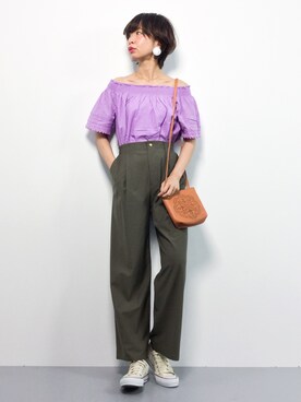 naoさん（レディース・163cm）の夏コーディネート