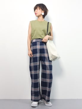 naoさん(レディース・163cm)の夏コーディネート