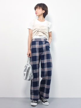 naoさん（レディース・163cm）の夏コーディネート