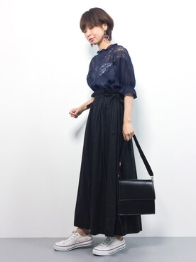 naoさん（レディース・163cm）の夏コーディネート