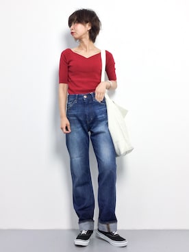 naoさん（レディース・163cm）の夏コーディネート