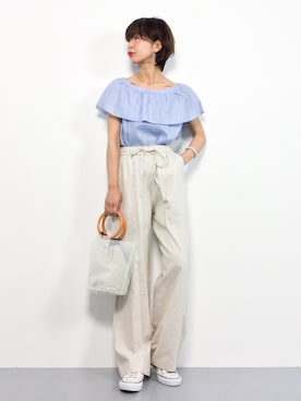 naoさん（レディース・163cm）の夏コーディネート