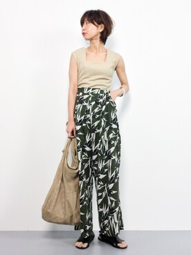 naoさん（レディース・163cm）の夏コーディネート