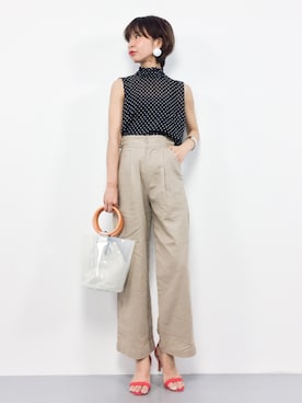 naoさん（レディース・163cm）の夏コーディネート