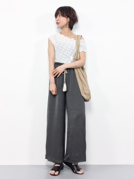 naoさん（レディース・163cm）の夏コーディネート