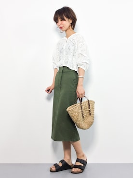 naoさん（レディース・163cm）の夏コーディネート