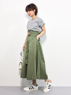 naoさん（レディース・163cm）の夏コーディネート