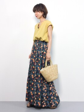 naoさん（レディース・163cm）の夏コーディネート