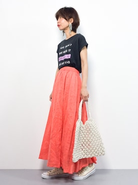 naoさん（レディース・163cm）の夏コーディネート