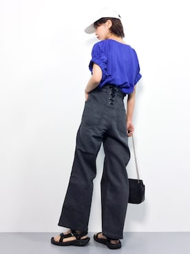 naoさん（レディース・163cm）の夏コーディネート