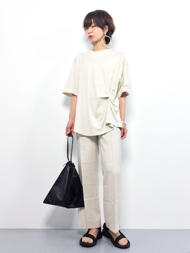 naoさん(レディース・163cm)の夏コーディネート