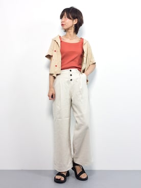 naoさん（レディース・163cm）の夏コーディネート