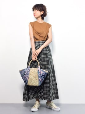 naoさん(レディース・163cm)の夏コーディネート