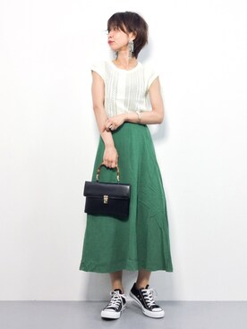 naoさん（レディース・163cm）の夏コーディネート