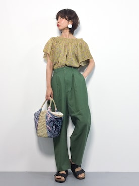 naoさん(レディース・163cm)の夏コーディネート