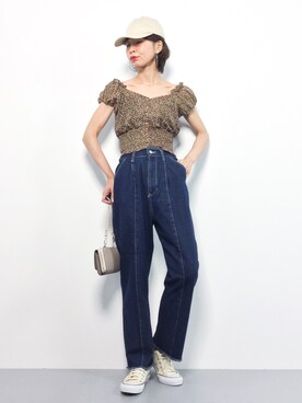 naoさん（レディース・163cm）の夏コーディネート