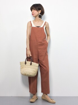 naoさん（レディース・163cm）の夏コーディネート