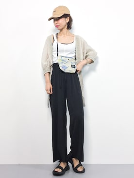 naoさん(レディース・163cm)の夏コーディネート