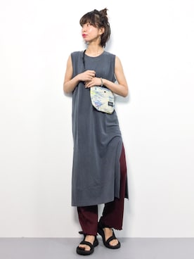 naoさん(レディース・163cm)の夏コーディネート