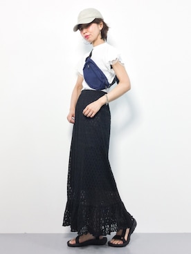 naoさん（レディース・163cm）の夏コーディネート