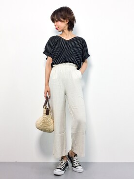 naoさん（レディース・163cm）の夏コーディネート