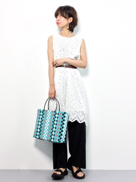 naoさん（レディース・163cm）の夏コーディネート