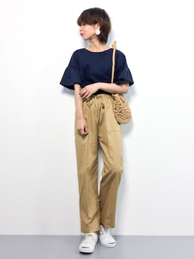 naoさん（レディース・163cm）の夏コーディネート