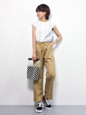 naoさん（レディース・163cm）の夏コーディネート