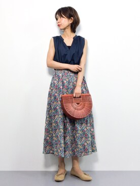 naoさん(レディース・163cm)の夏コーディネート