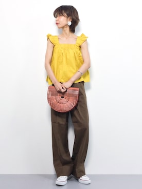 naoさん（レディース・163cm）の夏コーディネート