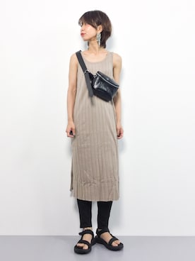 「CHAPTER L, LONDON（チャプターエルロンドン）のアイテム」を使った、naoさん（レディース・163cm）の夏コーディネート