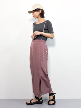 naoさん(レディース・163cm)の夏コーディネート