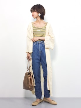 naoさん（レディース・163cm）の夏コーディネート