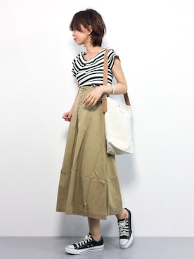 naoさん（レディース・163cm）の夏コーディネート