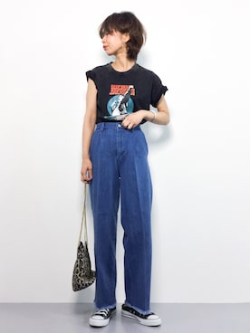 naoさん（レディース・163cm）の夏コーディネート